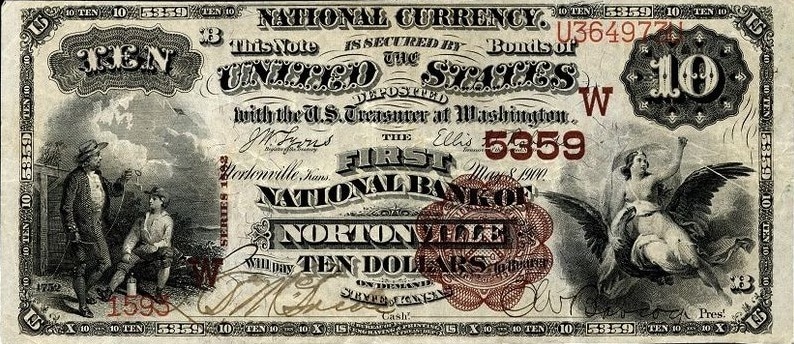 Old $10.00 bill